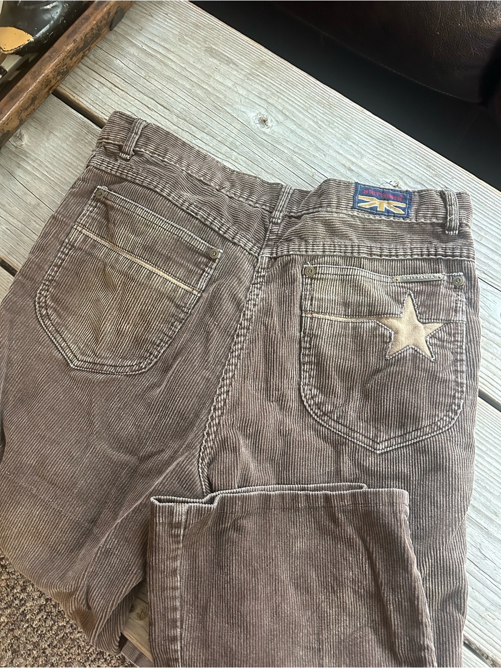 Vintage Britannia Corduroy Pants